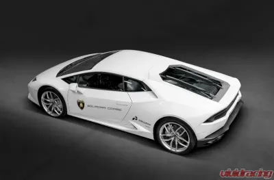 Capristo Exhaust Matte Carbon Hood Scoopless Lamborghini Huracan 2015-2019 - 03LA08210009MM