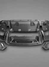 Capristo Exhaust Carbon Fiber Rear Diffusor Mercedes AMG GT | AMG GT S 2015-2021                                     - 03MB08910001KG - Image 4