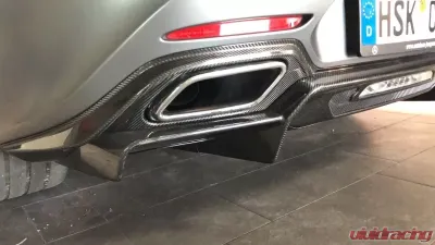 Capristo Exhaust Carbon Fiber Rear Diffusor Mercedes AMG GT | AMG GT S 2015-2021 - 03MB08910001KG
