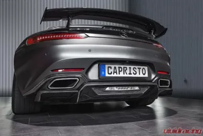 Capristo Exhaust Carbon Fiber Rear Diffusor Mercedes AMG GT | AMG GT S 2015-2021 - 03MB08910001KG