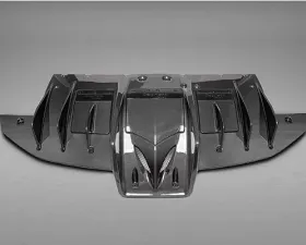 Capristo Exhaust Carbon Rear Diffuser Ferrari 458 Speciale 2013-2015
