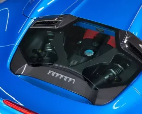 Capristo Glossy Carbon Engine Bonnet Ferrari 488 GTS Spider 2016-2020