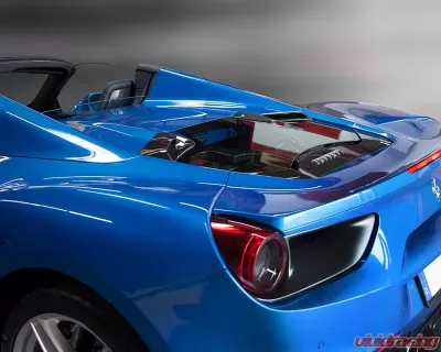 Capristo Glossy Carbon Engine Bonnet Ferrari 488 GTS Spider 2016-2020 - 03FE08710013LG