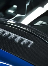 Capristo Glossy Carbon Engine Bonnet Ferrari 488 GTS Spider 2016-2020                                     - 03FE08710013LG - Image 6
