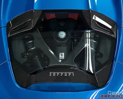 Capristo Glossy Carbon Engine Bonnet Ferrari 488 GTS Spider 2016-2020 - 03FE08710013LG