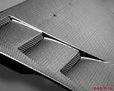 Capristo Carbon Rear Engine Air Guide Gloss Finish Ferrari 488 GTB 2015-2020 - 03FE08710004LG