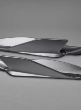 Capristo Carbon Side Fins Gloss Finish Ferrari 488 GTB 2015-2020                                     - 03FE08710002LG - Image 4