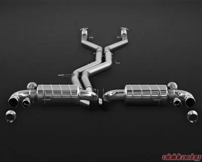 Capristo Valved Exhaust System Package with CES-3 Remote Bentley Bentayga 2016-2021 - 02BE09803001