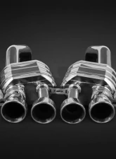 Capristo Valve Exhaust System with Adapter for OEM Post Cat Pipes with Remote Chevy Corvette C7 Z06 2015-2016                                     - 02CH09003005 - Image 4