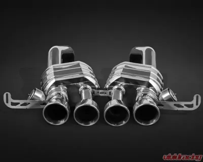 Capristo Valve Exhaust System with Adapter for OEM Post Cat Pipes with Remote Chevy Corvette C7 Z06 2015-2016 - 02CH09003005