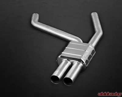 Capristo Exhaust Induction Valve Exhaust System with Middle Silencer Pipes and CES-3 Remote  Porsche Cayenne 958 92A 2010-2014 - 02PO01703002