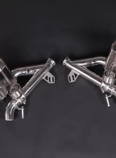 Capristo Exhaust Twin Sound System for Ferrari FF 2012-2016, T309 Stainless Steel, 17-19 HP Gain                                     - 02FE06403001 - Image 2