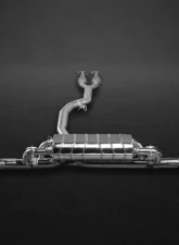 Capristo Valved Exhaust System Package with CES-3 Remote and Silenced Mid-Pipes Nissan GTR 2009-2017                                     - 02NI09503001 - Image 7