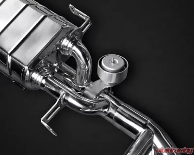 Capristo Valved Exhaust System Package with CES-3 Remote and Silenced Mid-Pipes Nissan GTR 2009-2017 - 02NI09503001