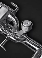 Capristo Valved Exhaust System Package with CES-3 Remote and Silenced Mid-Pipes Nissan GTR 2009-2017                                     - 02NI09503001 - Image 3