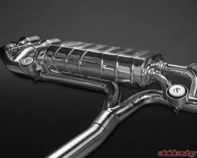 Capristo Valved Exhaust System Package with CES-3 Remote and Silenced Mid-Pipes Nissan GTR 2009-2017 - 02NI09503001