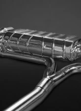 Capristo Valved Exhaust System Package with CES-3 Remote and Silenced Mid-Pipes Nissan GTR 2009-2017                                     - 02NI09503001 - Image 5