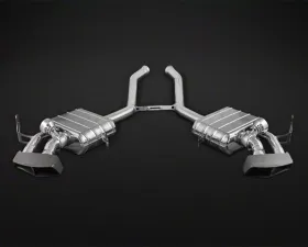 Capristo Valved Exhaust System Package with CES-3 Remote and Milled Tips Mercedes-Benz ML63 AMG 2007-2011
