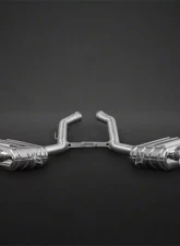 Capristo Valved Exhaust System Package with CES-3 Remote and Milled Tips Mercedes-Benz ML63 AMG 2007-2011                                     - 02MB07503001 - Image 2