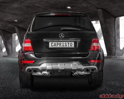 Capristo Valved Exhaust System Package with CES-3 Remote and Milled Tips Mercedes-Benz ML63 AMG 2007-2011 - 02MB07503001