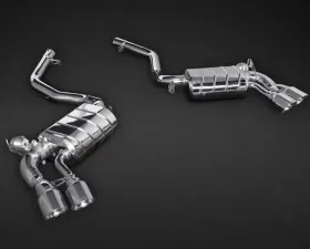 Capristo Valved Exhaust System with Middle Silencer Replacement Pipes BMW X5M | X6M 2015-2018