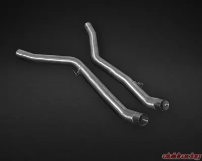 Capristo Valved Exhaust System with Middle Silencer Replacement Pipes BMW X5M | X6M 2015-2018 - 02BM10203001
