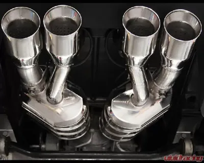 Capristo Exhaust Valve Exhaust System for Corvette Z06/ZR1 2006-2013 - No Remote - 02CH05703001