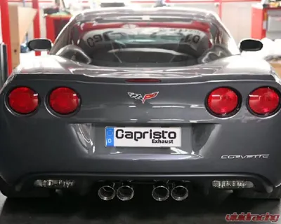 Capristo Exhaust Valve Exhaust System for Corvette Z06/ZR1 2006-2013 - No Remote - 02CH05703001