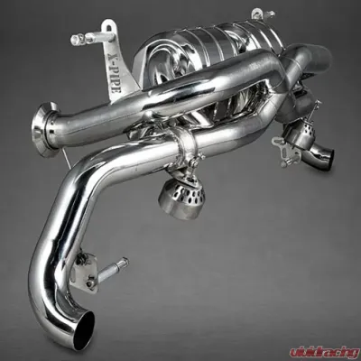 Capristo Exhaust Capristo X-Pipe System with CES3 Remote for Audi R8 V10 2006-2015 - 02AU00803001