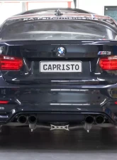 Capristo Exhaust Catback Valved Exhaust System w/Remote & Ceramic Tips BMW M3 M4 2015-2020                                     - 02BM07403001 - Image 3