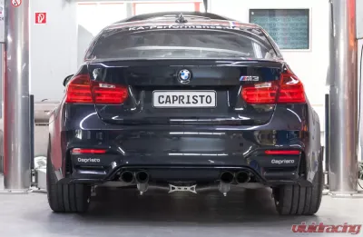 Capristo Exhaust Catback Valved Exhaust System w/Remote & Ceramic Tips BMW M3 M4 2015-2020 - 02BM07403001