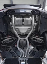 Capristo Exhaust Catback Valved Exhaust System w/Remote & Ceramic Tips BMW M3 M4 2015-2020                                     - 02BM07403001 - Image 4