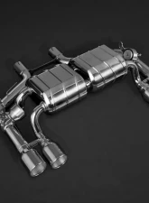 Capristo Exhaust Twin Sound Exhaust System with Stainless tips BMW M2 F87 2016-2021                                     - 02BM09903001 - Image 2