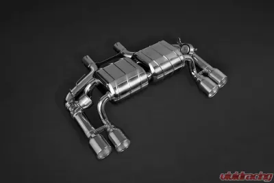 Capristo Exhaust Twin Sound Exhaust System with Stainless tips BMW M2 F87 2016-2021 - 02BM09903001