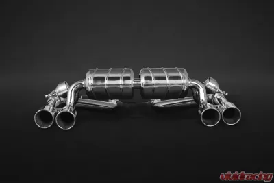 Capristo Exhaust Twin Sound Exhaust System with Stainless tips BMW M2 F87 2016-2021 - 02BM09903001