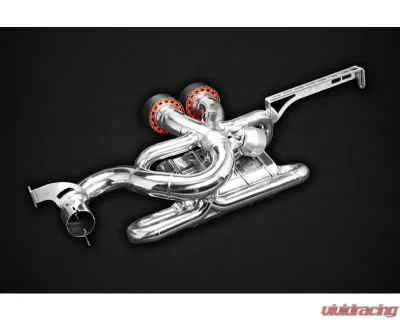 Capristo Exhaust Valved Exhaust with CES3 & Carbon Tips Black Lotus Evora | Evora S 2010-2020 - 02LO12103001-B