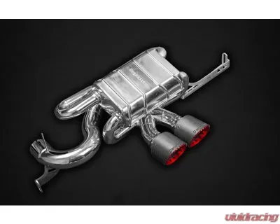 Capristo Exhaust Valved Exhaust with CES3 & Carbon Tips Black Lotus Evora | Evora S 2010-2020 - 02LO12103001-B