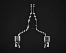 Capristo Exhaust Twin Sound Exhaust with CES3 Remote Kit Maserati Ghibli 2013-2021