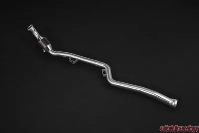 Capristo Exhaust Downpipe with Sports 100-Cell Cats Mercedes-Benz W218 C218 | CLS63 AMG 2011-2015 - 02MB01503002