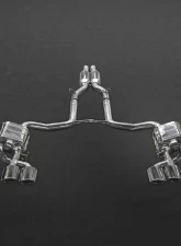 Capristo Exhaust Valved Exhaust with Mid-Silencer Pipes Black Series Mercedes-Benz W204 C63 AMG 2008-2014                                     - 02MB02003015 - Image 7