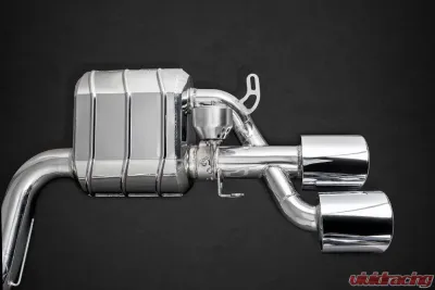 Capristo Exhaust Valved Exhaust with Mid-Silencer Pipes Black Series Mercedes-Benz W204 C63 AMG 2008-2014 - 02MB02003015