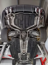 Capristo Exhaust Valved Exhaust with Mid-Silencer Pipes Black Series Mercedes-Benz W204 C63 AMG 2008-2014                                     - 02MB02003015 - Image 4