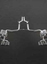 Capristo Exhaust Valved Exhaust with Mid-Silencer Race Pipes Black Series Mercedes-Benz W204 C63 AMG 2008-2014                                     - 02MB02003018 - Image 6