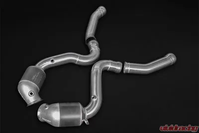 Capristo Exhaust 200-Cell Sports Cat Downpipe Mercedes-Benz W205 C63 AMG 2015-2018 - 02MB02003022