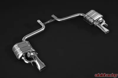 Capristo Valved Exhaust w/ Midpipes & CES3 Mercedes A|C238 E400 AMG 2016+ - 02MB02403023