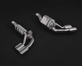 Capristo Exhaust ECE Valved Dual Mufflers with CES3 Mercedes-Benz W463A G63 AMG 4L Bi-Turbo 2013-2019