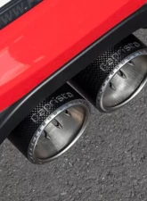 Capristo Exhaust Valved System with CES3 & Carbon Tips Silver for Porsche 981/982 2013-2020                                     - 02PO01003005-S - Image 4