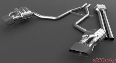 Capristo Exhaust Valve Exhaust System Long Version No Remote Porsche Panamera V8 S | 4S 2010-2016 - 02PO04703005