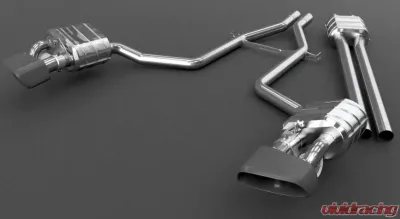 Capristo Exhaust Valved Exhaust with Mid-Pipes & CES3 Porsche 970 Panamera Executive Turbo | S 2010-2016 - 02PO04703006CES3