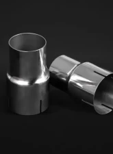Capristo Valved Exhaust w/Mid-Silencer Race Pipes & E2P Porsche 536 Cayenne Turbo 2019+                                     - 02PO07703010 - Image 2
